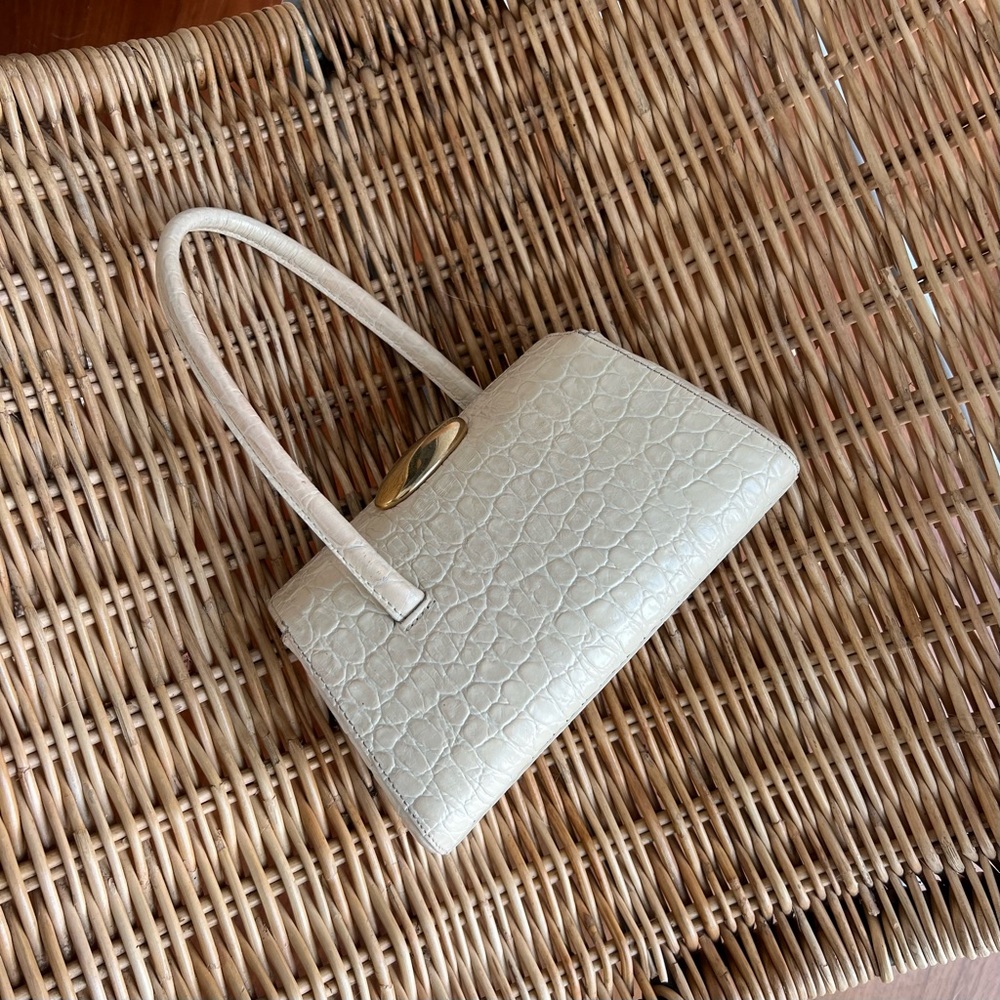 Little Liffner Baby Boss bag in cream
